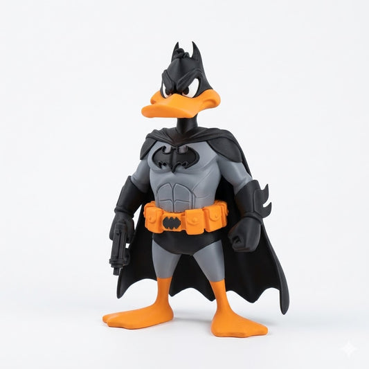 Batman e Patolino impressos em 3D