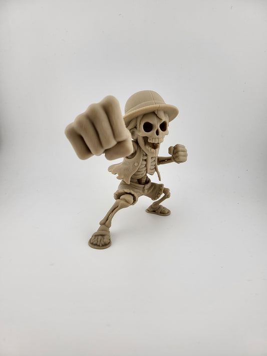 One Piece Luffy Esqueleto
