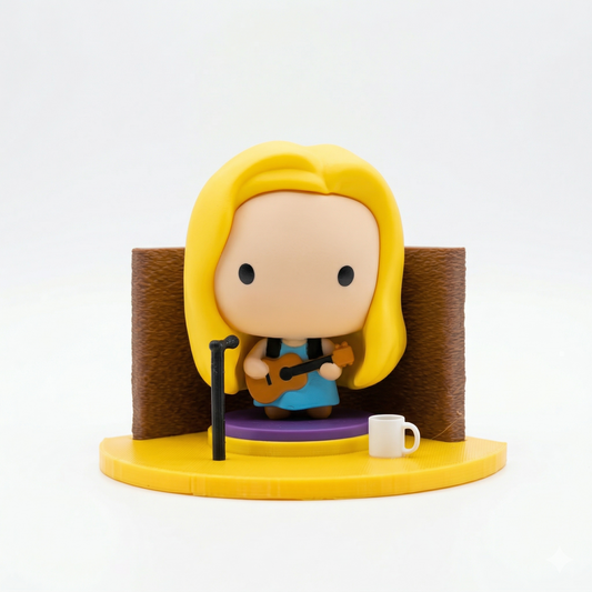 Expositor Phoebe Friends em Impressão 3D | Decoração Colecionável
