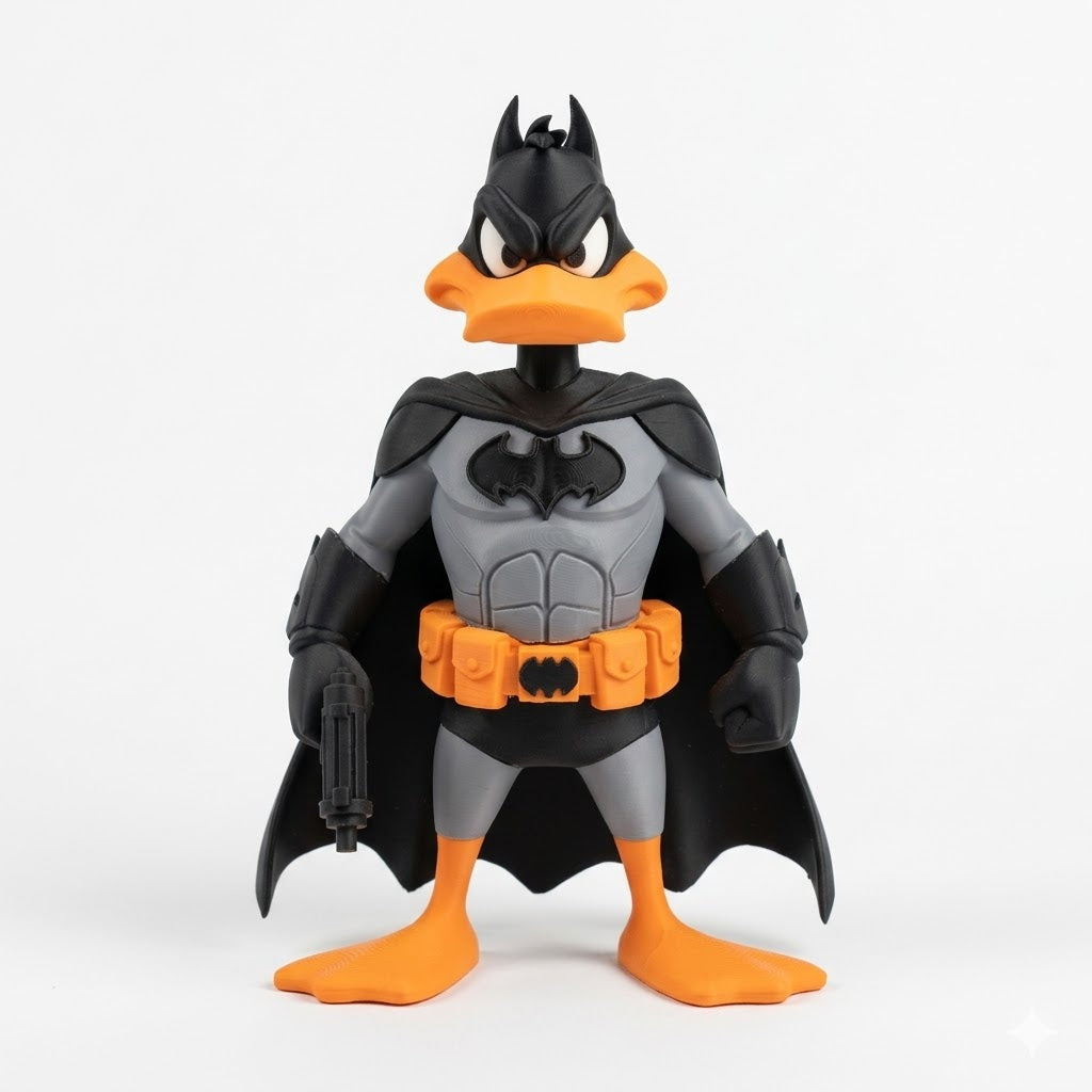 Batman e Patolino impressos em 3D