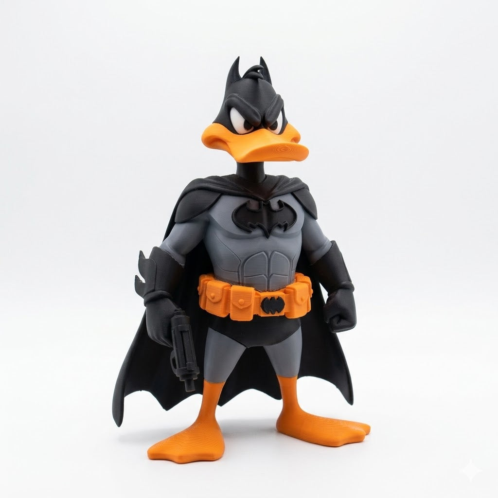Batman e Patolino impressos em 3D