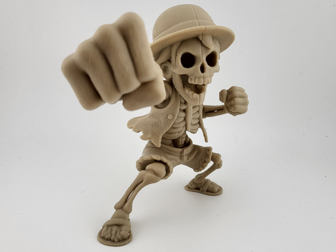 One Piece Luffy Esqueleto