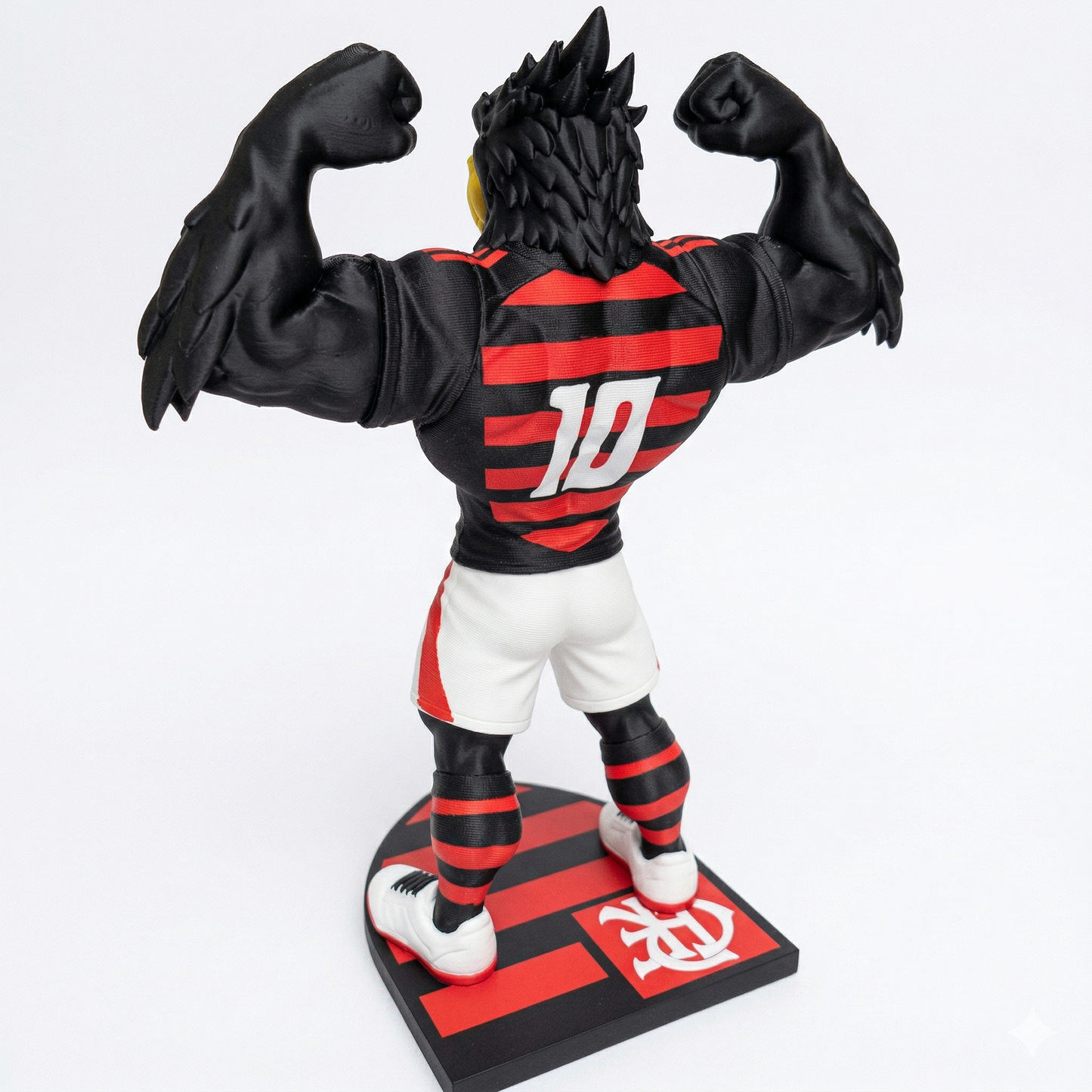 Mascote Flamengo 3D | Estatueta Decorativa | Torcedor | Presente Futebol